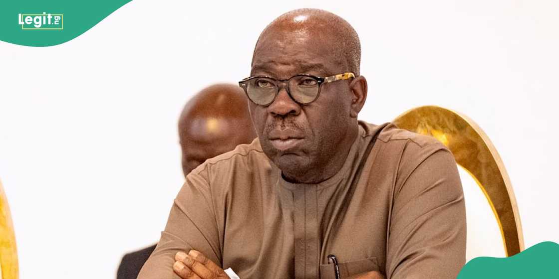 Godwin Obaseki spoke after the legal challenge to the 2024 Edo governorship election ended. Godwin Obaseki spoke after the legal challenge to the 2024 Edo governorship election ended.