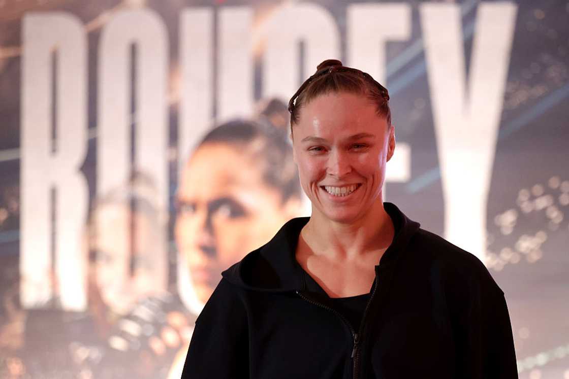 Ronda Rousey at Intuit Dome Ronda Rousey at Intuit Dome