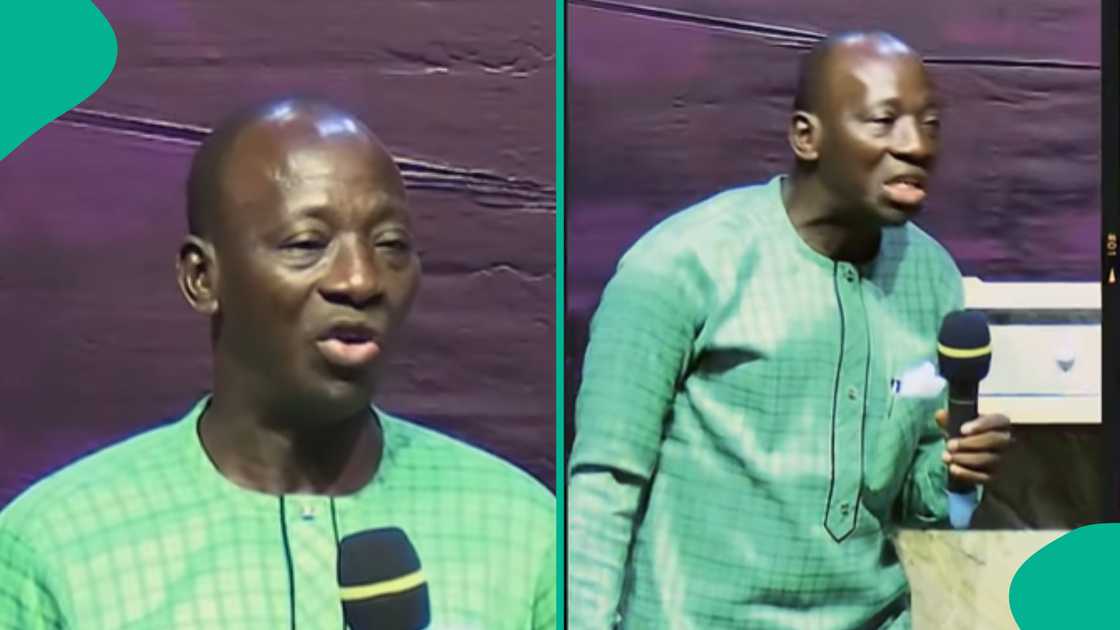 Pastor advises parents about children's school fees. Pastor advises parents about children's school fees.