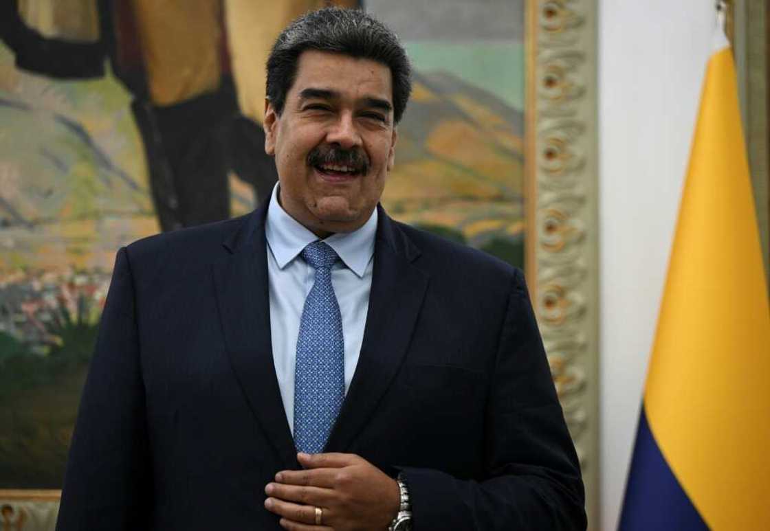 Nicolas Maduro had accused Petro's precedessor Ivan Duque of being part of a plan to assassinate him Nicolas Maduro had accused Petro's precedessor Ivan Duque of being part of a plan to assassinate him