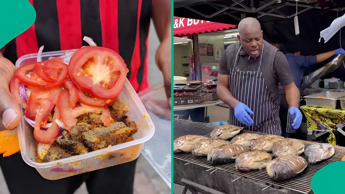 Young Nigerian man quits 13-year teaching career to sell suya in London, shares why he left teaching, sources ingredients from Nigeria, highlights his unique recipe, sparks mixed reactions online.