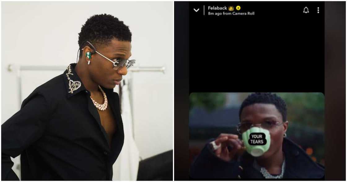 Wizkid throws shade at colleagues Wizkid throws shade at colleagues