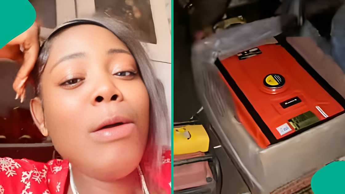 Nigerian lady gets emotional after her generator is stolen Nigerian lady gets emotional after her generator is stolen