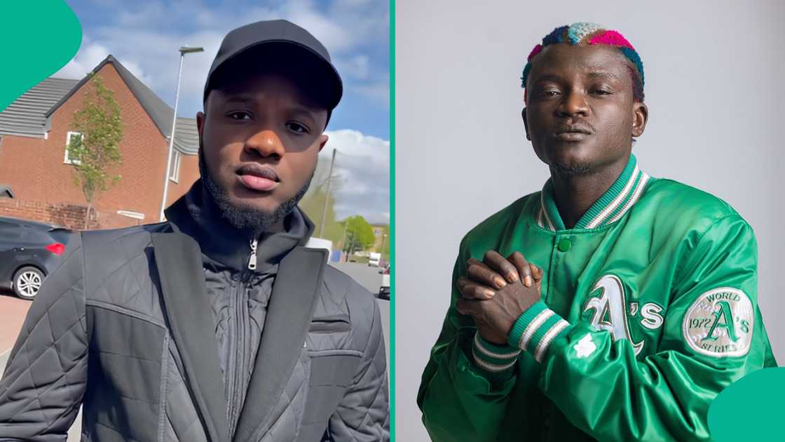 Deeone advises Portable to report himself at the police station Deeone advises Portable to report himself at the police station