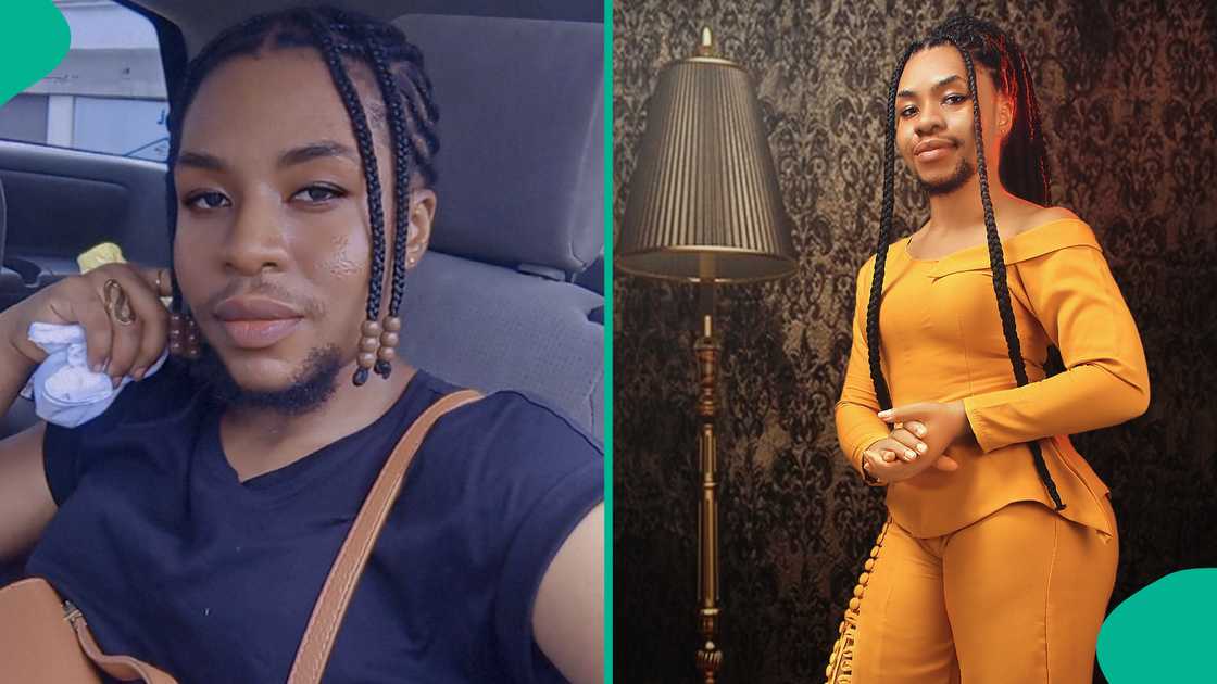 Hairy lady who keeps a beard cries out, says Port Harcourt landlords and caretakers keep rejecting her