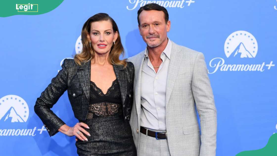 Faith Hill and Tim McGraw at Outernet London