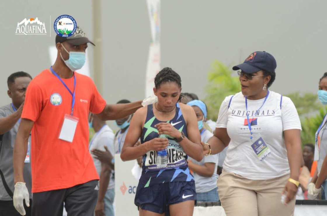 Ulfata Deresa Geleta Emerges Winner of the 7th Edition of Lagos City Marathon Refreshed by Aquafina Ulfata Deresa Geleta Emerges Winner of the 7th Edition of Lagos City Marathon Refreshed by Aquafina