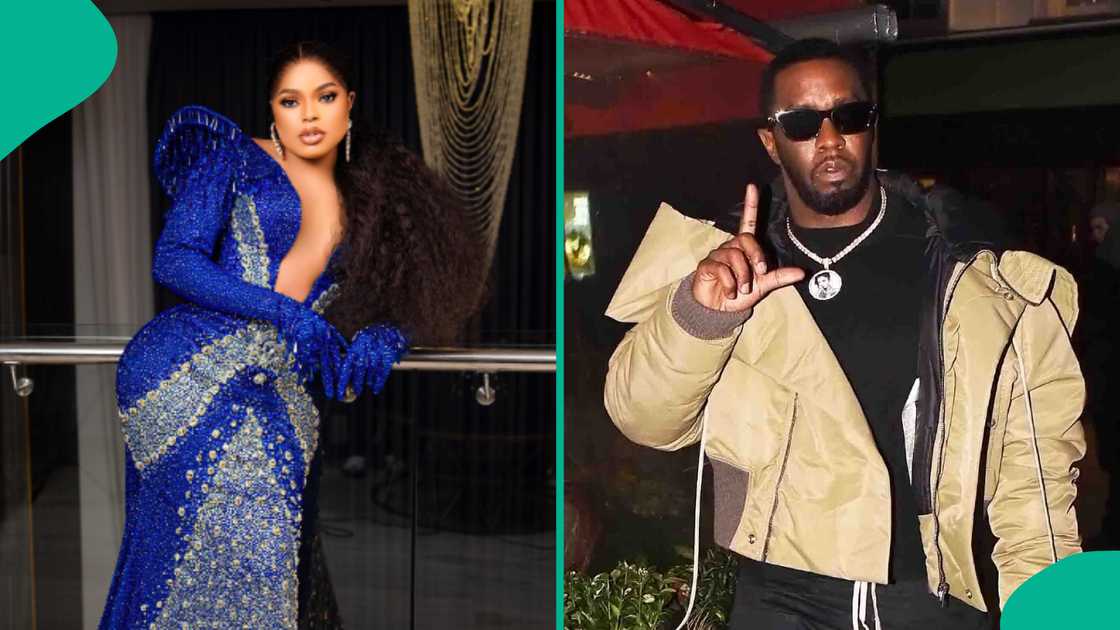 Bobrisky reacts to Diddy's arrest.