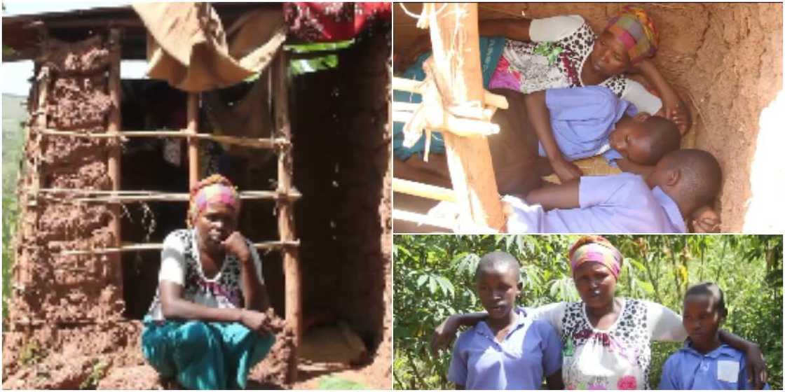 Meet woman and her kids who have been living in a toilet for 6 years, she shares horrible experience Meet woman and her kids who have been living in a toilet for 6 years, she shares horrible experience
