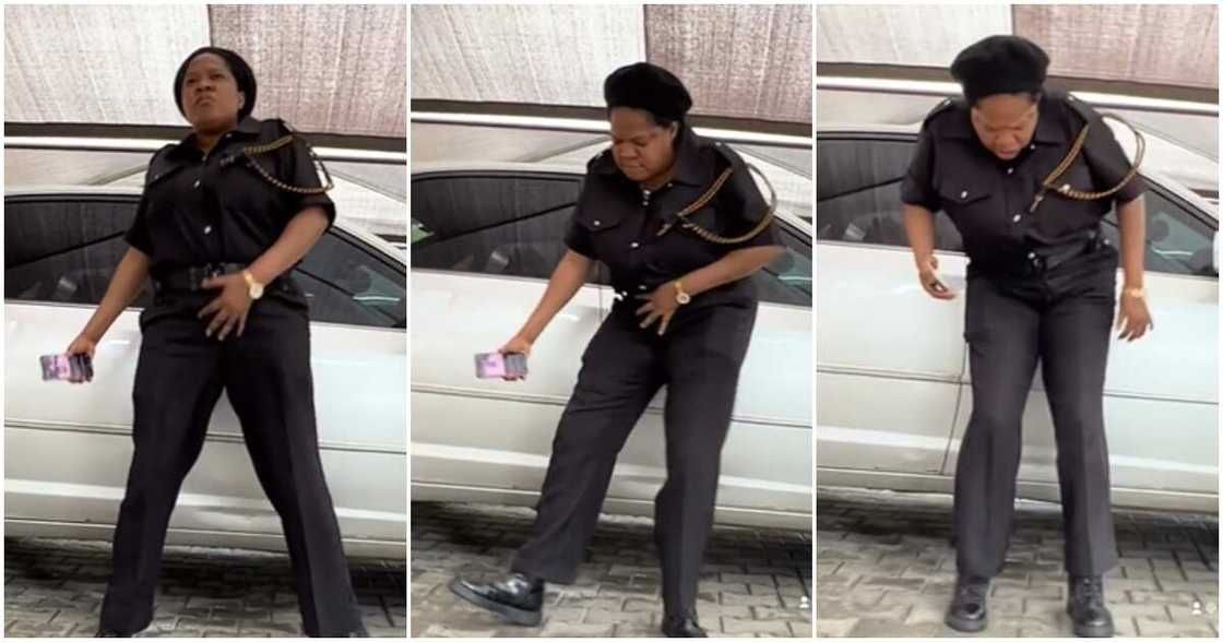 Toyin Abraham dances