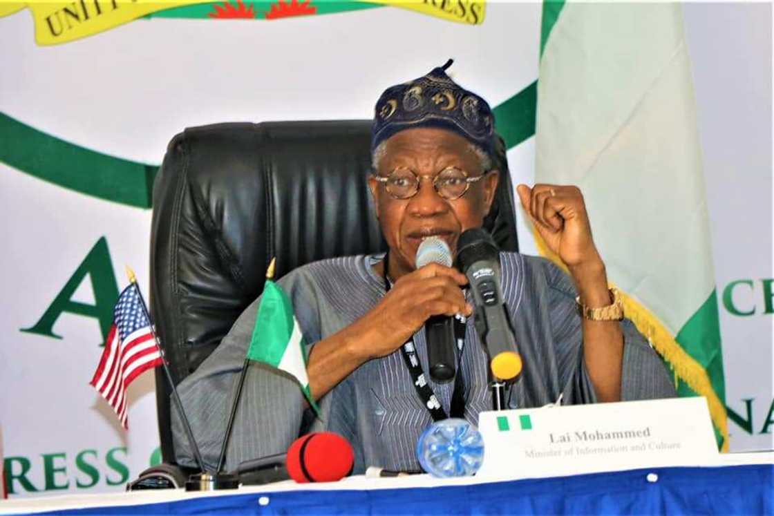 Lai Mohammed blows hot, says like Twitter, all social media platforms operating in Nigeria must be regulated Lai Mohammed blows hot, says like Twitter, all social media platforms operating in Nigeria must be regulated