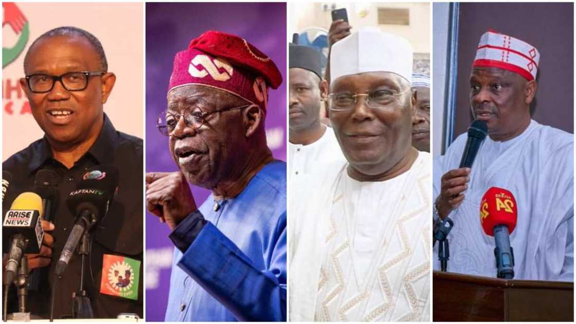 Peter Obi, Bola Tinubu, Atiku Abubakar, 2023 presidential election Peter Obi, Bola Tinubu, Atiku Abubakar, 2023 presidential election