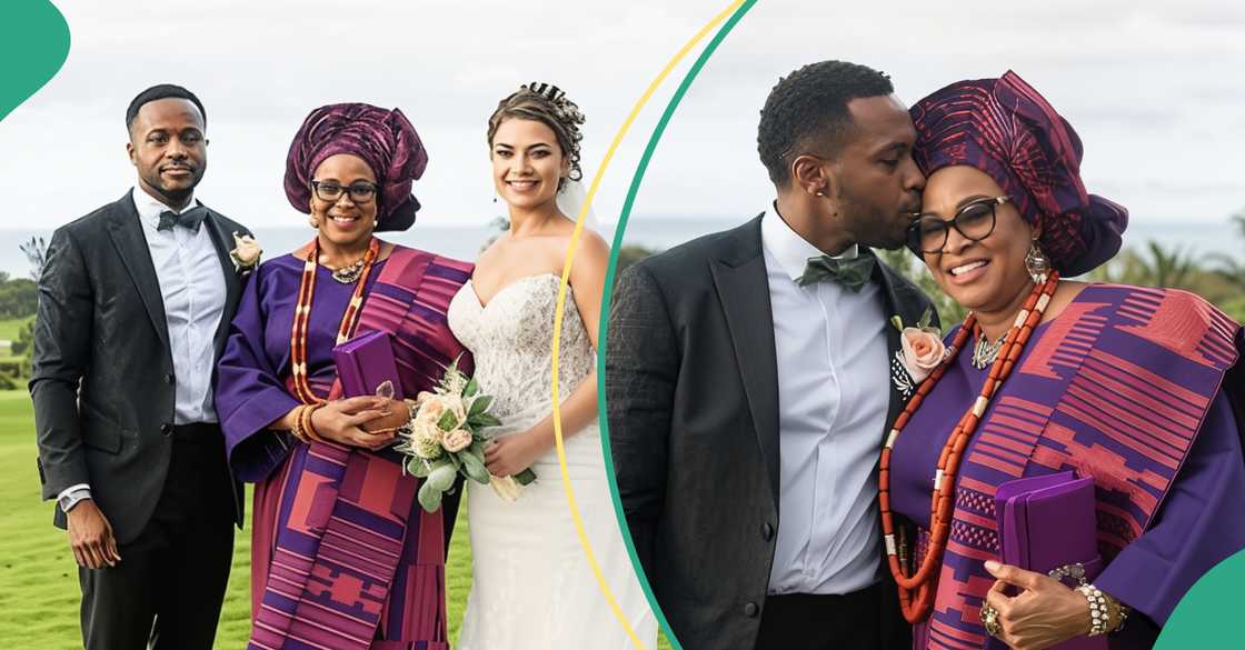 Actress Bukky Wright’s son weds his lover in beautiful ceremony