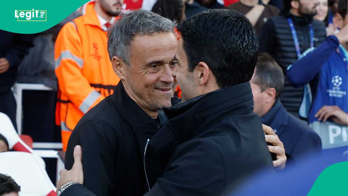 Luis Enrique, Mikel Arteta, PSG, Arsenal, UEFA Champions League.