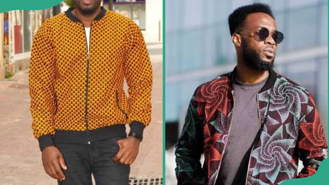 Adire Bomber Jacket for men Adire Bomber Jacket for men