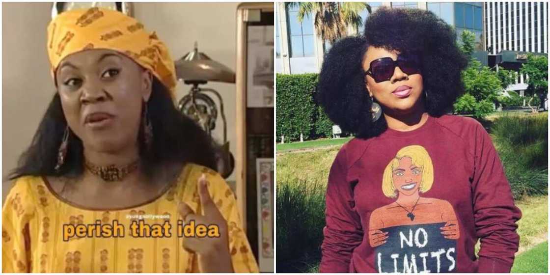 Stella Damasus shares hilarious meme of herself Stella Damasus shares hilarious meme of herself
