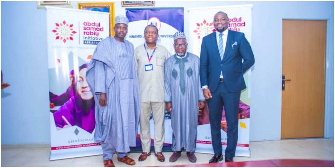 Abdul Samad Rabiu gifts UNIZIK N1bn Abdul Samad Rabiu gifts UNIZIK N1bn