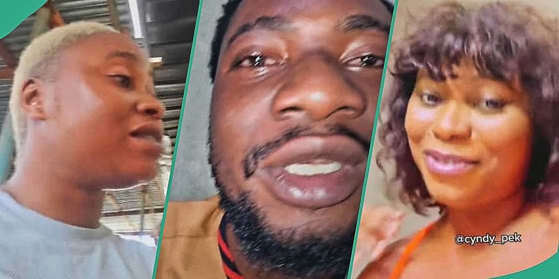 Man in tears as girlfriend gets set to travel Man in tears as girlfriend gets set to travel