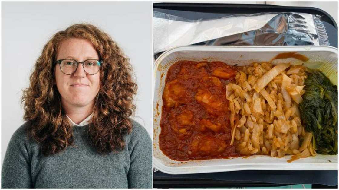 People tried to see the jollof rice in the food. People tried to see the jollof rice in the food.