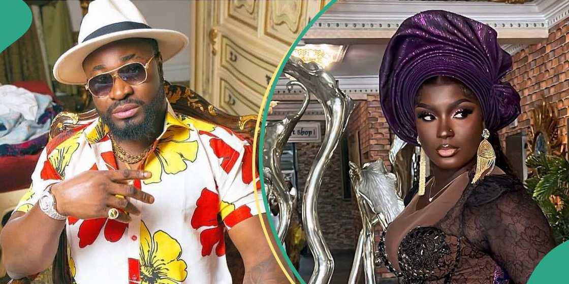 Harrysong's wife opens up about their marriage. Harrysong's wife opens up about their marriage.