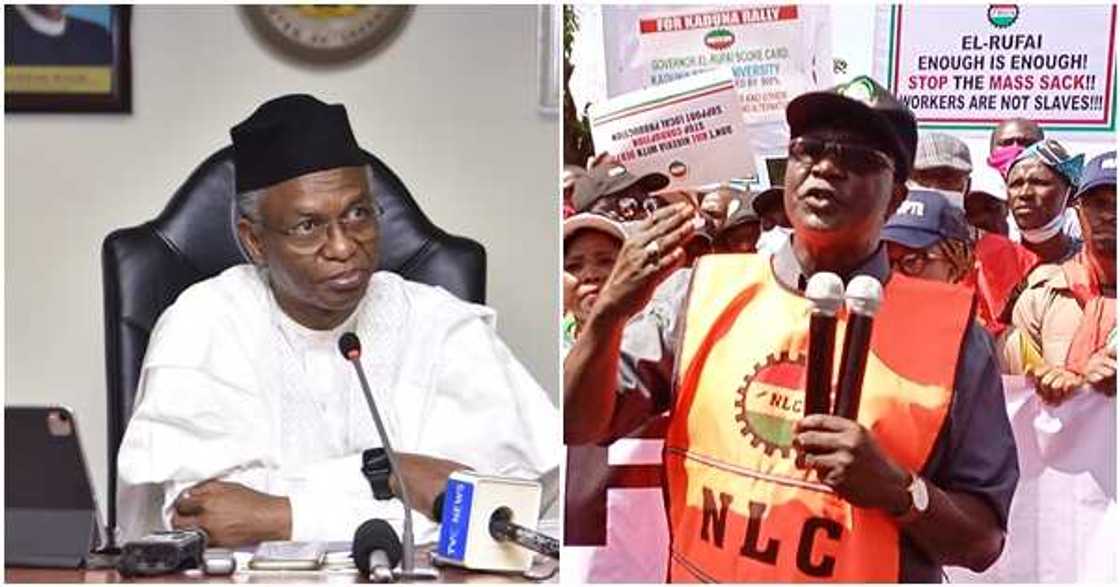 Tension As NLC President Dares Governor El-Rufai After Being Declared Tension As NLC President Dares Governor El-Rufai After Being Declared