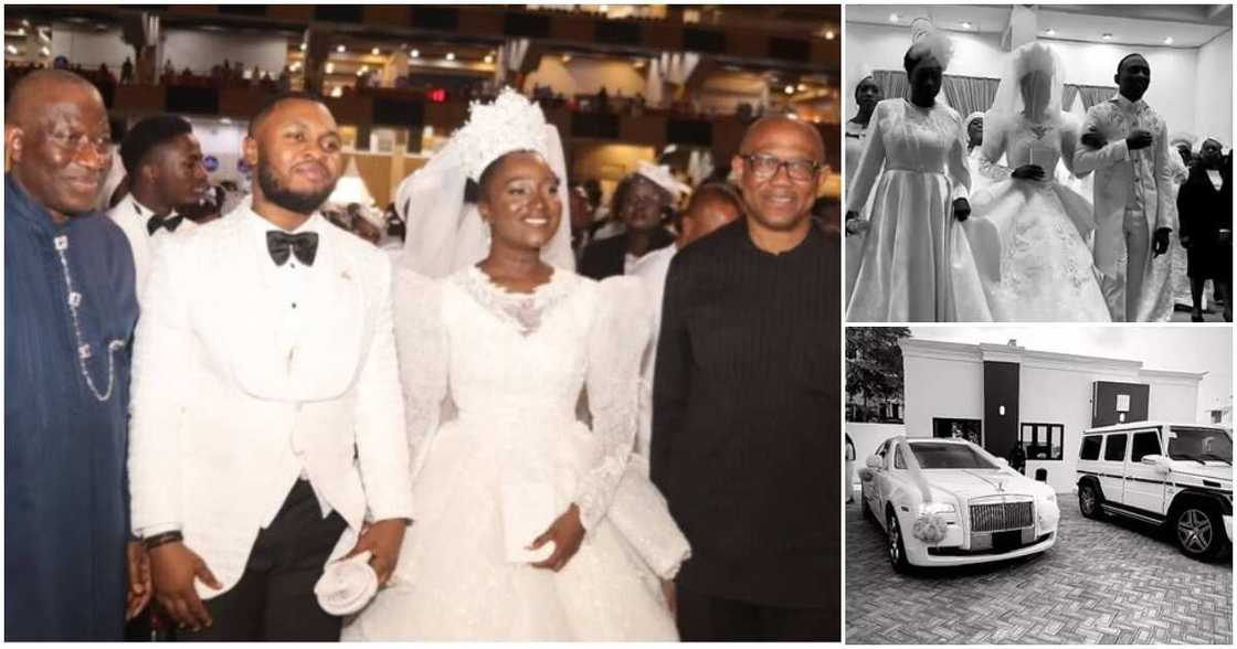 Pastor Enenche, daughter's white wedding Pastor Enenche, daughter's white wedding