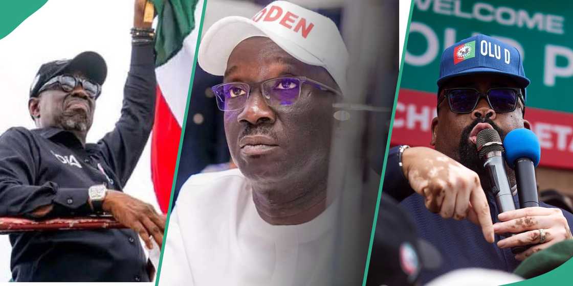 Heavy rainfall disrupts election in many parts of Edo state Heavy rainfall disrupts election in many parts of Edo state