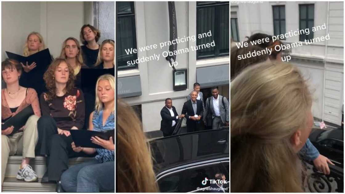 Sweet opera performance/Obama and music. Sweet opera performance/Obama and music.