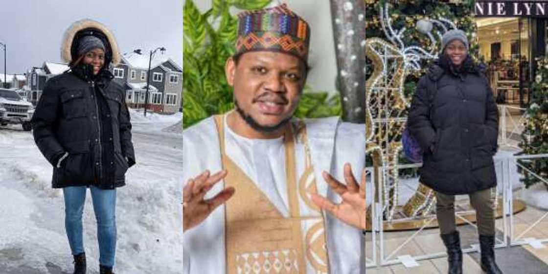 Adamu Garba Reacts as Lady Says Bye to Nigeria After Securing Canada's Permanent Residency