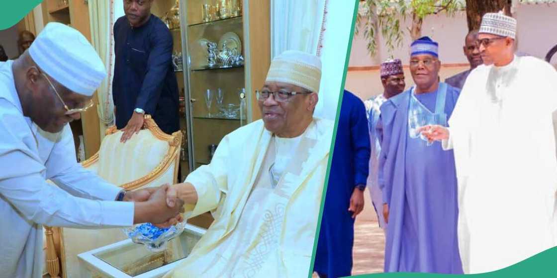 Atiku ya ziyarci IBB, Abdulsalam da Buhari