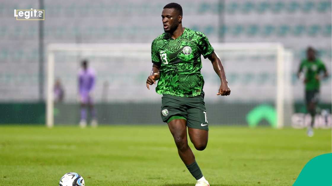 Victor Boniface,Saudi Arabia, Nigeria, Portimao, Portugal, Football. Victor Boniface,Saudi Arabia, Nigeria, Portimao, Portugal, Football.