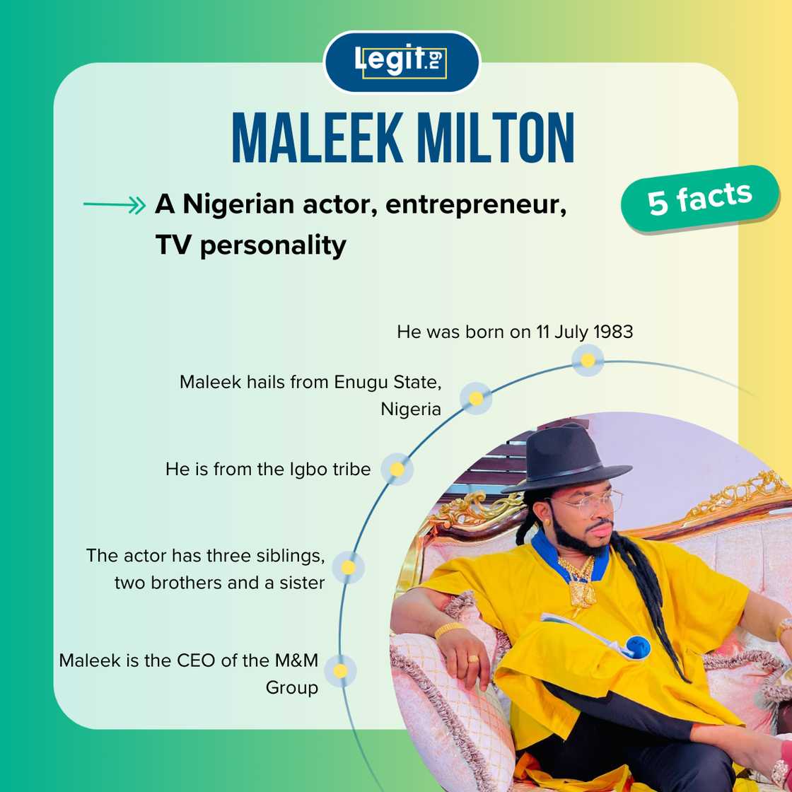 Facts about Maleek Milton Facts about Maleek Milton