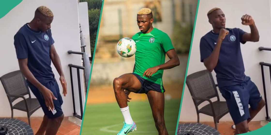 Victor Osimhen doing Legwork Victor Osimhen doing Legwork