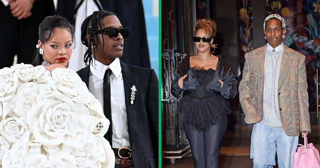 Rihanna and A$AP Rocky had a Valentine's Day photoshoot Rihanna and A$AP Rocky had a Valentine's Day photoshoot
