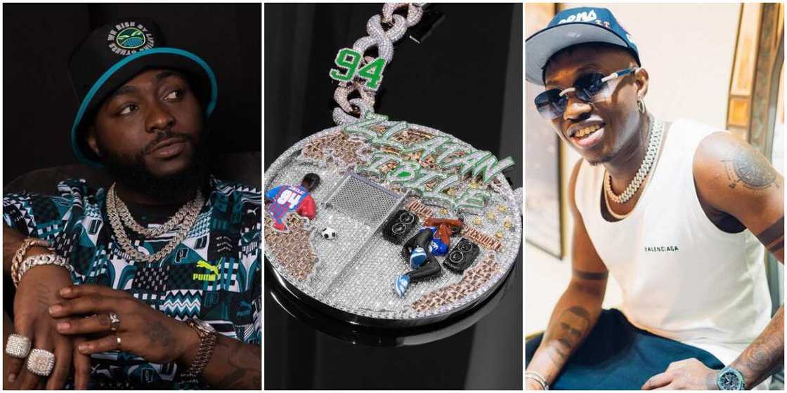Davido and Puma, Zlatan's new diamond necklace, Zlatan Davido and Puma, Zlatan's new diamond necklace, Zlatan