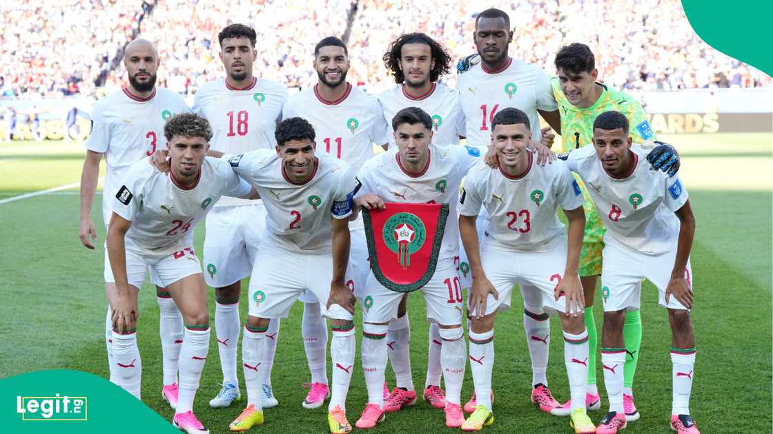 Achraf Hakimi during Group C FIFA World Cup 2026 between Scotland and Morocco in Boston. Photo by Ulrik Pedersen