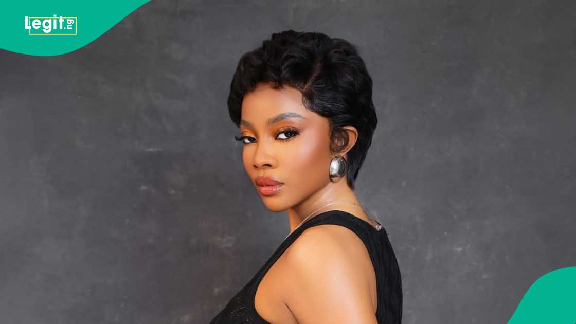 Toke Makinwa shares video of her baby;'s dedication with her fans