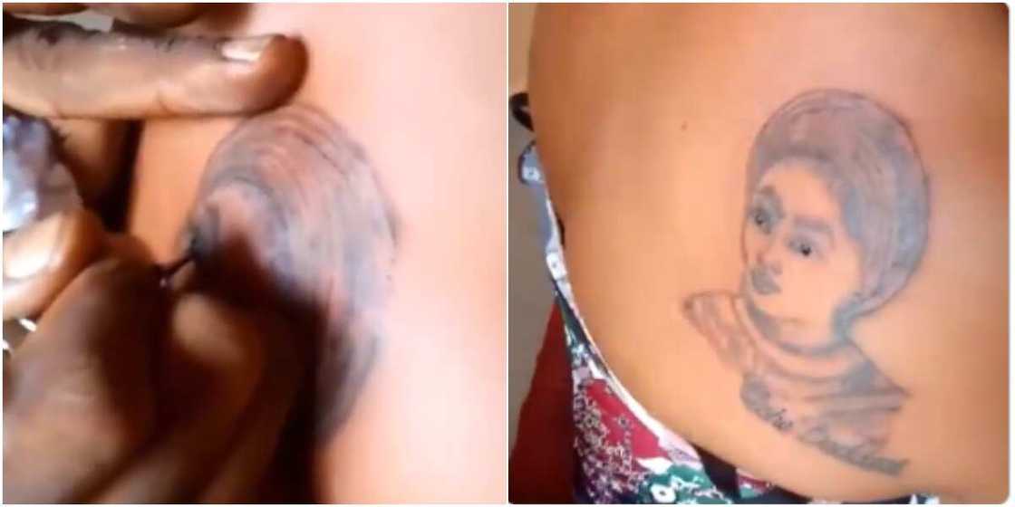 Fans go crazy as Bobrisky promises lady N1m, trip to Dubai, any phone of her choice for drawing a tattoo of him