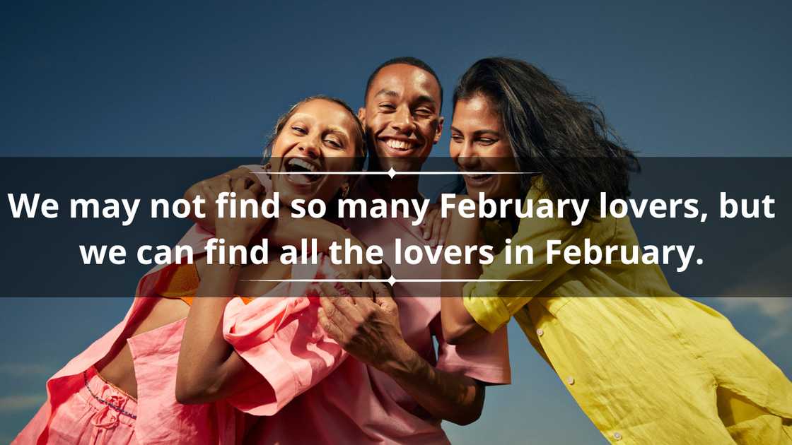 Funny February quotes