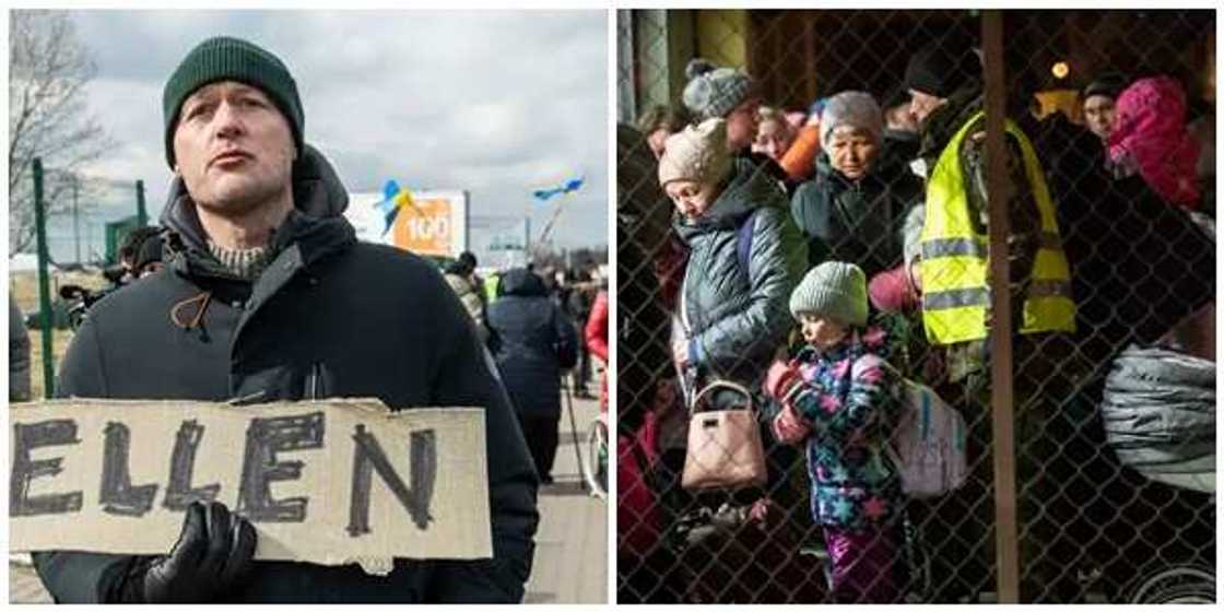 Ordinary people doing extraordinary things at the Ukraine-Polish border Ordinary people doing extraordinary things at the Ukraine-Polish border