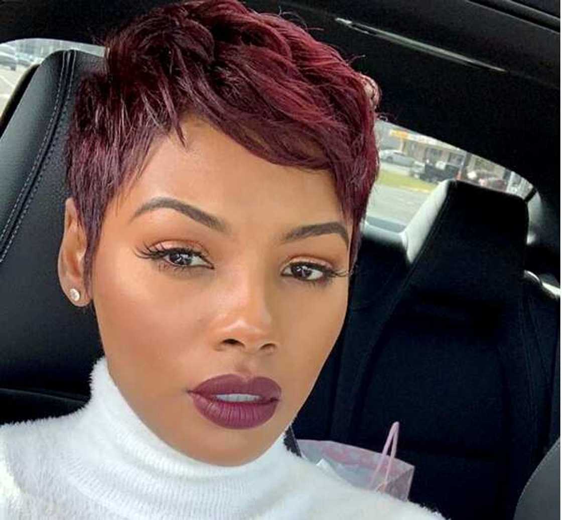 dark red hair color