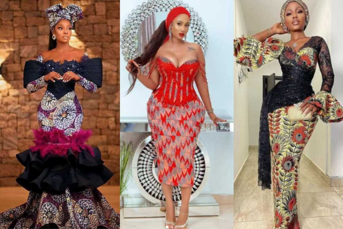 aso ebi lace gown style aso ebi lace gown style