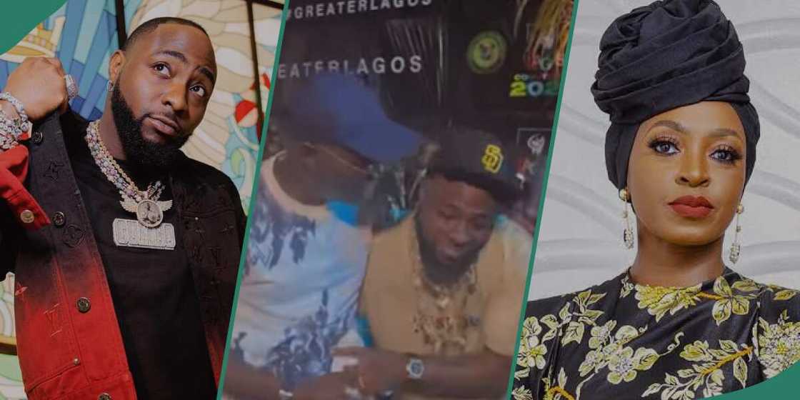 Davido performs at Greater Lagos Fiesta.