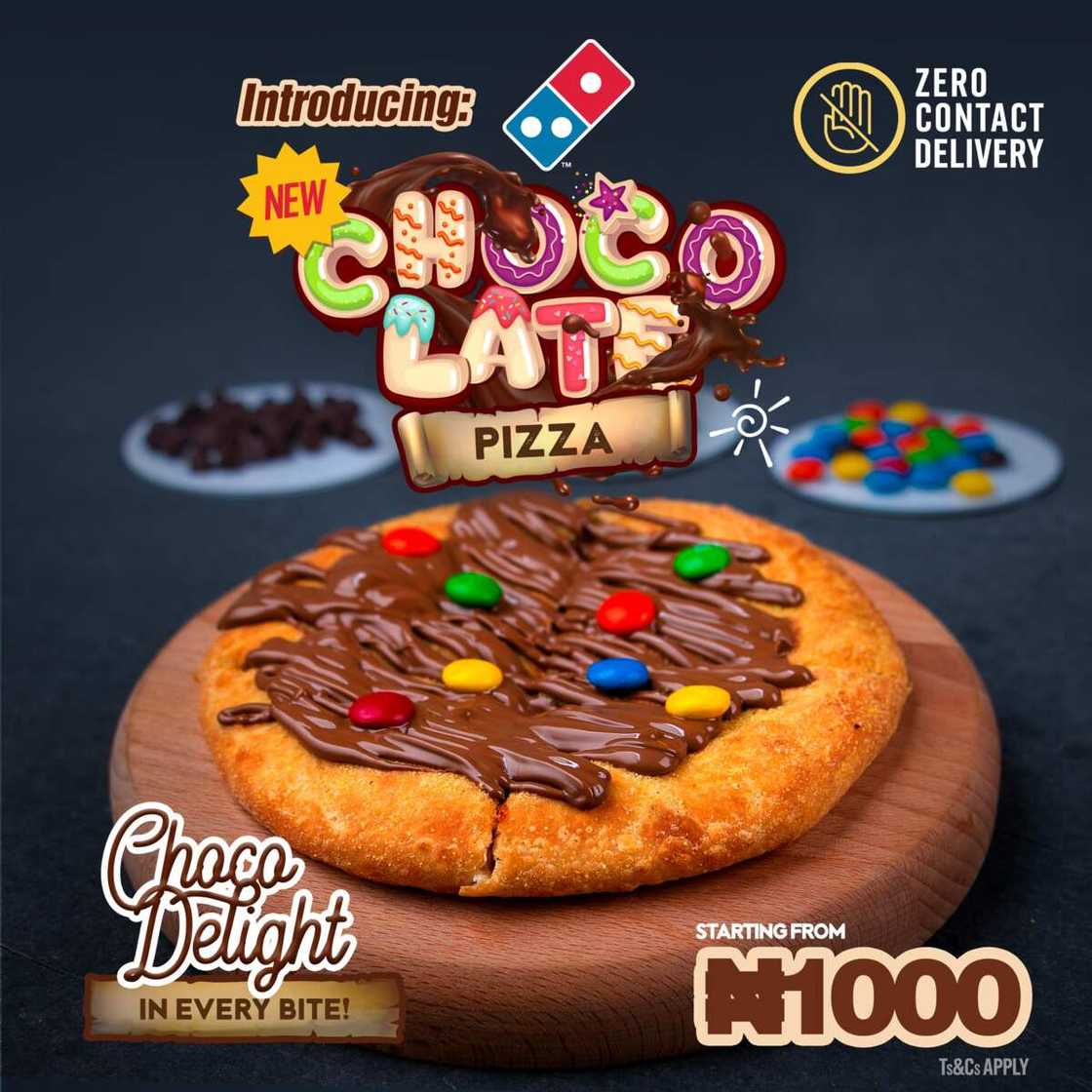 Step into the new year with Dominos Pizza’s newest chocolate delight! Step into the new year with Dominos Pizza’s newest chocolate delight!