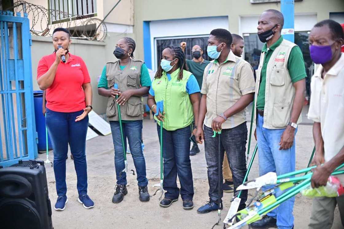 International Youth Day: Coca-Cola Sensitizes Youths on Environmental Sustainability through a Pick-Up Rally