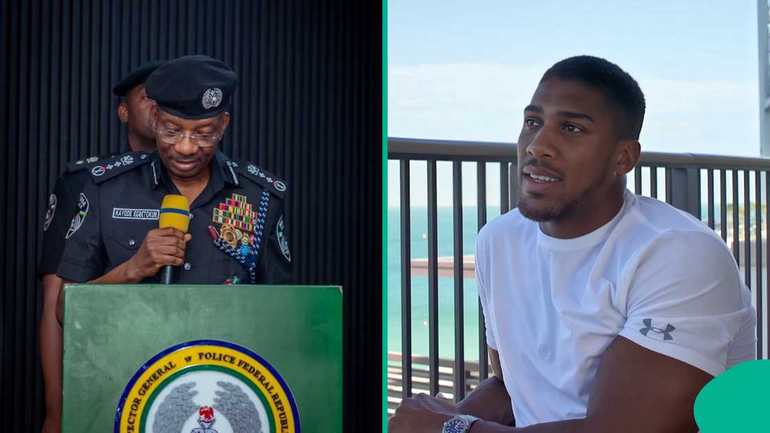 Road crash in Makun near Danco Filling Station involved former heavyweight champion Anthony Joshua.