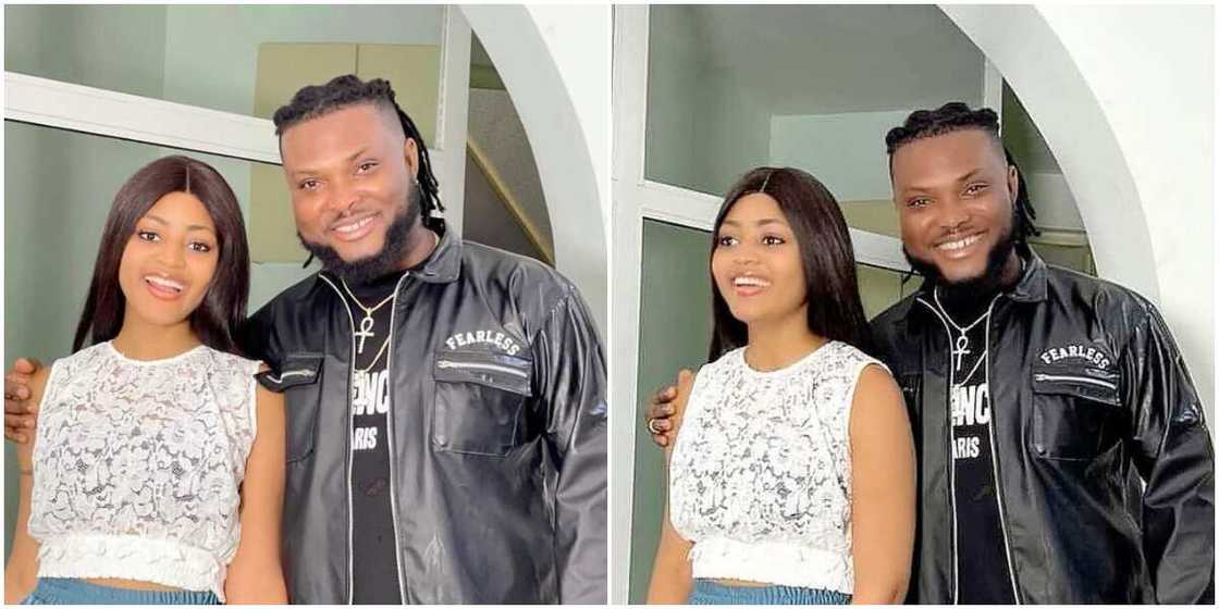 Regina Daniels and singer Teni's music producer