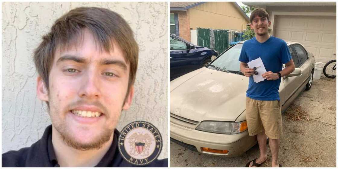 I am nothing but proud of myself, young student says as he finally buys his first car after months of savings I am nothing but proud of myself, young student says as he finally buys his first car after months of savings