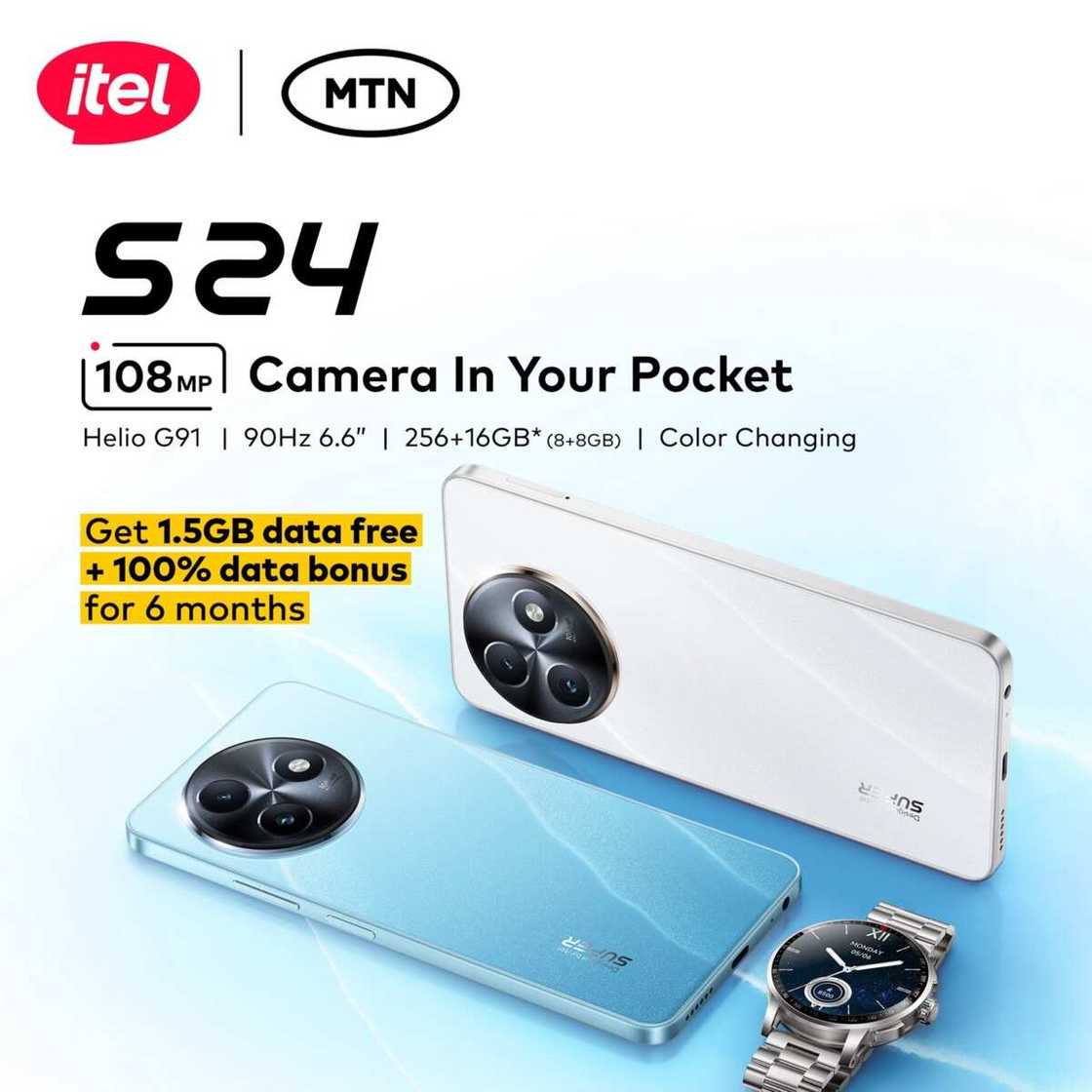 itel Launches S24 Smartphone with 108MP Ultra-Clear Camera itel Launches S24 Smartphone with 108MP Ultra-Clear Camera