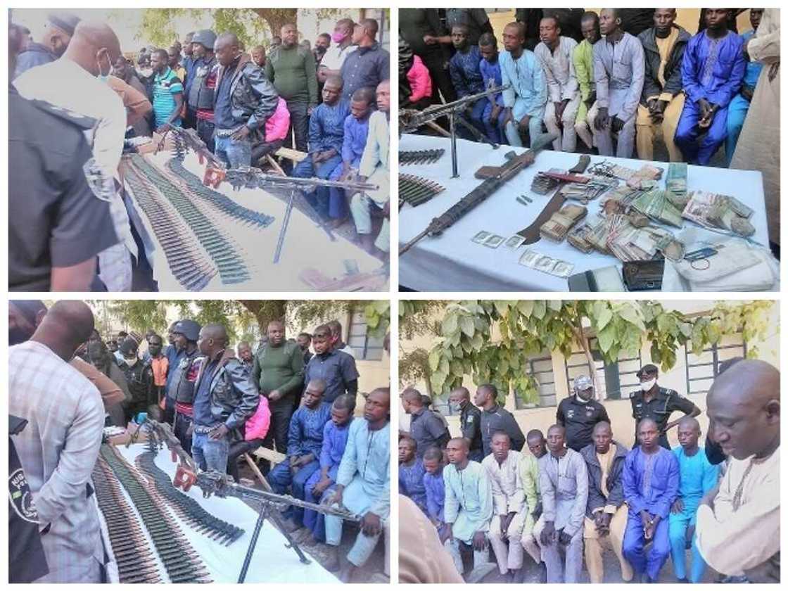 Gani ya kori ji: NPF ta samu gagarumar nasara akan 'yan bindigar Katsina (Hotuna) Gani ya kori ji: NPF ta samu gagarumar nasara akan 'yan bindigar Katsina (Hotuna)